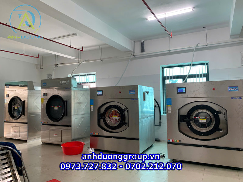 Máy Giặt Công Nghiệp Giá Rẻ Cho Xưởng Giặt Là Tại Hạ Long – Quảng Ninh