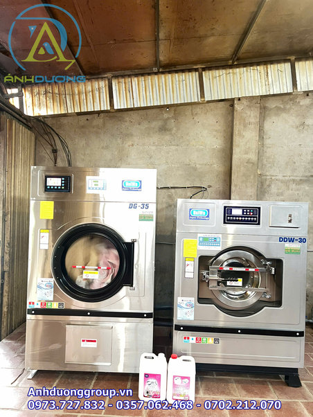 Cung Cấp Thiết Bị Máy Giặt Công Nghiệp Cho Xưởng Giặt Là Tuyên Quang