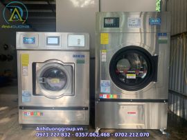 Lắp Đặt Máy Giặt Công Nghiệp Cho Xưởng Giặt Là Tại Đà Nẵng