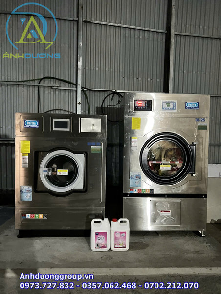 Máy Giặt Công Nghiệp Chuyên Dụng Cho Xưởng Giặt Là Thanh Hóa