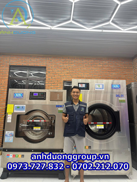 Thiết Bị Giặt Sấy Công Nghiệp Phù Hợp Cho Xưởng Giặt Tại Sơn La