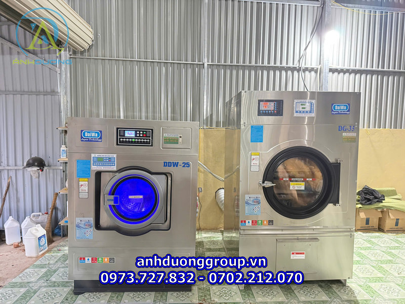 Máy giặt công nghiệp tại Hà Giang