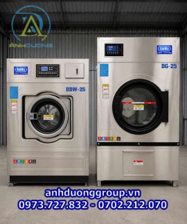 Máy Giặt Công Nghiệp Cho Xưởng Giặt Là – Giao Lắp Đặt Tại Lạng Sơn