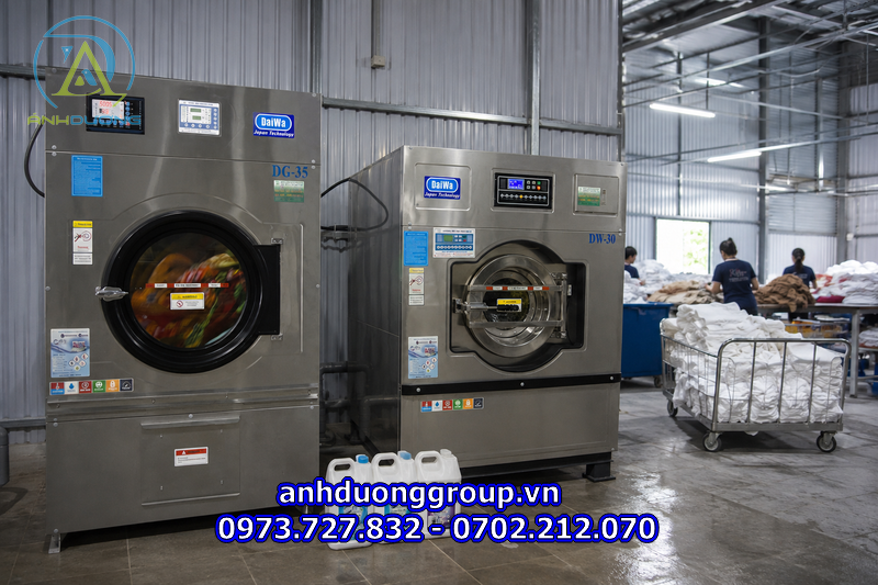 Thiết Bị Giặt Là Công Nghiệp Cho Xưởng Giặt Tại Hưng Yên