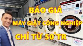 Giá máy giặt công nghiệp cũ nhật bãi uy tín rẻ nhất tại hà nội 