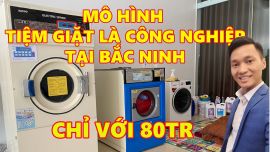 Giá máy giặt công nghiệp cũ nhật bãi rẻ nhất tại Bắc Ninh