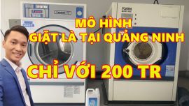 Giá máy giặt công nghiệp cũ nhật bãi tại Quảng Ninh