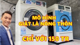 Máy giặt công nghiệp cũ nhật bãi tại Hà Nam