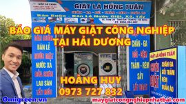 Máy giặt công nghiệp cũ nhật bãi tại Hải Dương