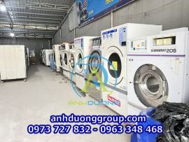 Máy giặt công nghiệp nhật cũ giá bao nhiêu?
