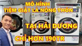 Máy giặt công nghiệp cũ nhật bãi uy tín nhất tại Hải Dương