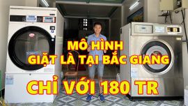 Máy giặt công nghiệp cũ nhật bãi tại Bắc Giang - Ánh Dương