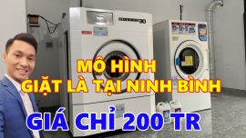 Máy giặt công nghiệp tại Ninh Bình