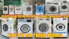 Máy Giặt Công Nghiệp Cũ Nhật Bãi 15kg  20kg 25kg 30kg 50kg