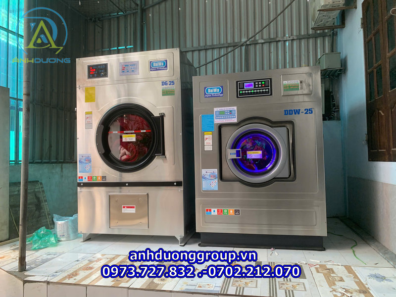 Máy giặt sấy công nghiệp giá tốt tại Kon Tum